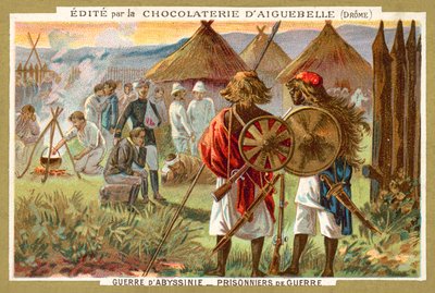 Italienische Kriegsgefangene, Erster Italienisch-Äthiopischer Krieg von French School