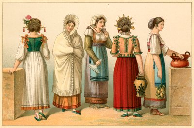 Italienische Tracht von French School