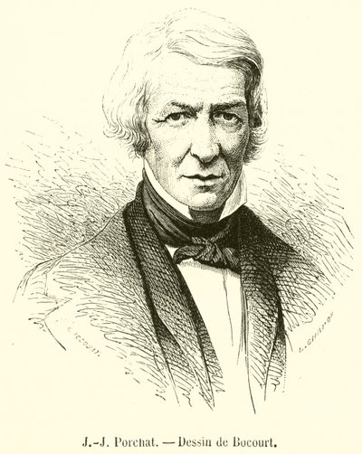 J-J Porchat (Gravur) von French School