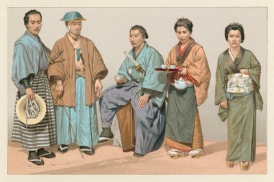 Japanisches Kostüm von French School