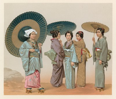 Japanisches Kostüm von French School
