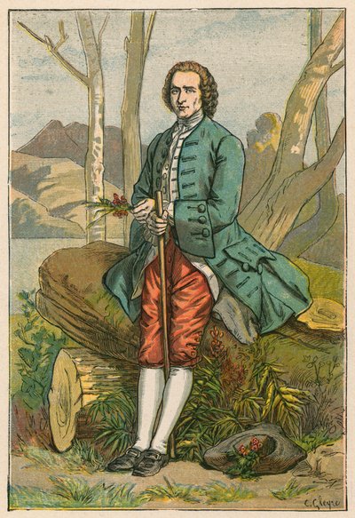 Jean-Jacques Rousseau von French School