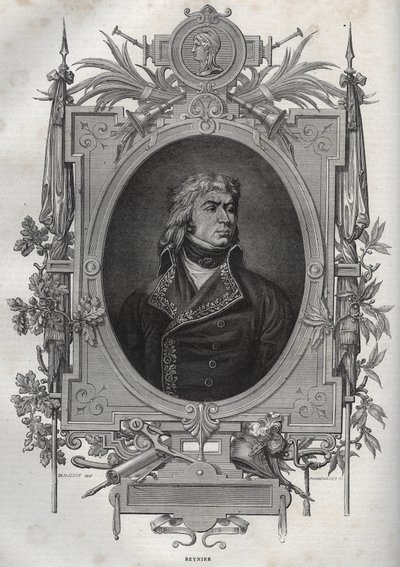 Jean-Louis-Ebenezer Reynier (1771-1814), französischer General der Revolution und des Ersten Kaiserreichs - aus „Nouvelle Encyclopedie Nationale“ von Maurice La Charest von French School