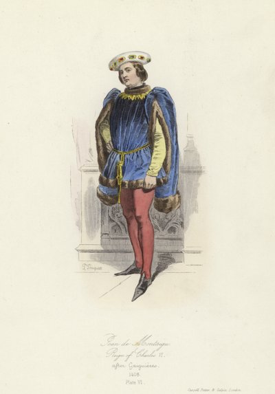 Jean de Montagu, Großmeister von Frankreich, Herrschaft von Karl VI. von French School