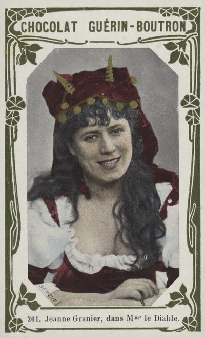 Jeanne Granier in Madame der Teufel von French School