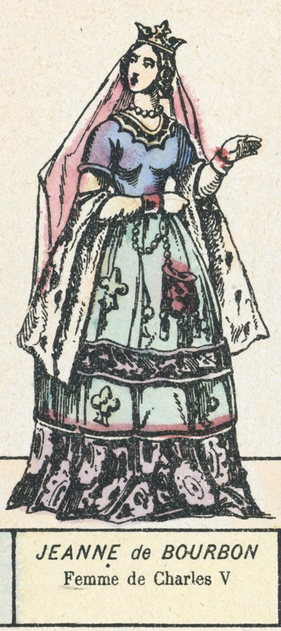 Johanna von Bourbon, Frau von Karl V. von French School