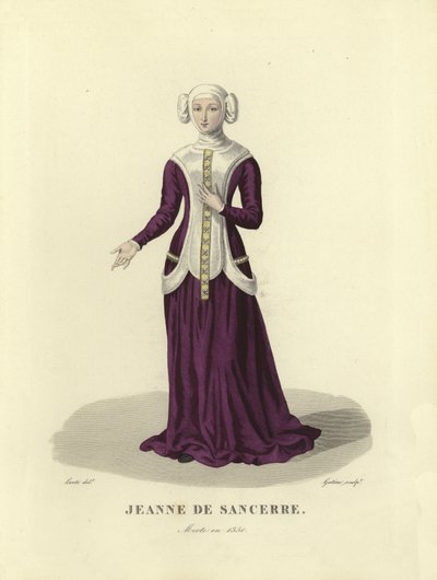 Jeanne de Sancerre von French School