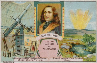 Johann Karl Friedrich Zöllner, deutscher Astronom von French School