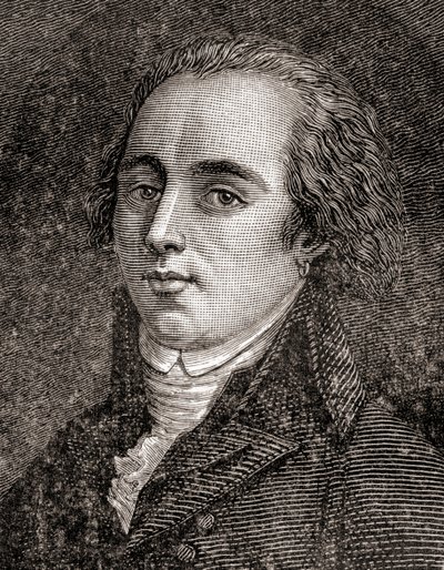 Joseph Geneviève, Graf von Puisaye, aus Histoire de la Revolution Française von Louis Blanc von French School