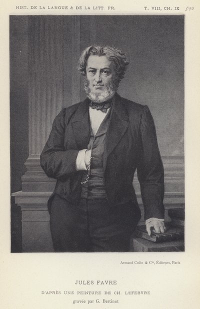 Jules Favre (Lithographie) von French School
