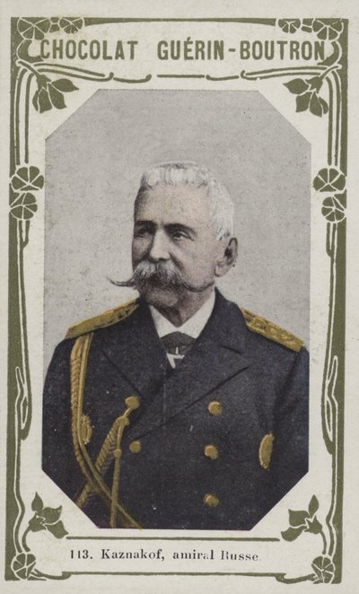 Kaznakof, russischer Admiral von French School