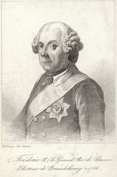 König Friedrich II. von Preußen von French School