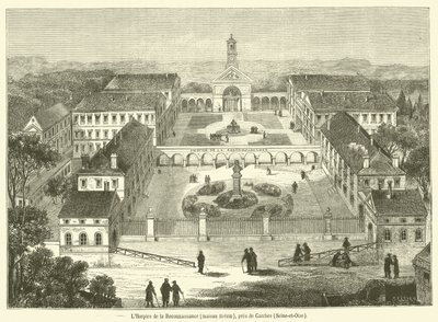 Das Hospiz der Dankbarkeit, Brezin-Haus, nahe Garches, Seine-et-Oise von French School