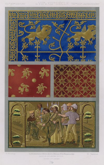 Das Ornament der Stoffe: 8. bis 13. Jahrhundert von French School