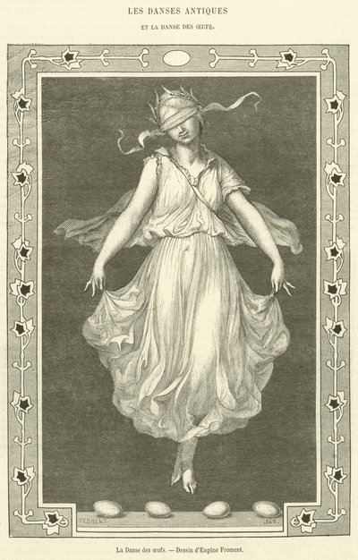 Der Tanz der Eier (Stich) von French School