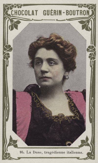 La Duse, italienische Tragödin von French School