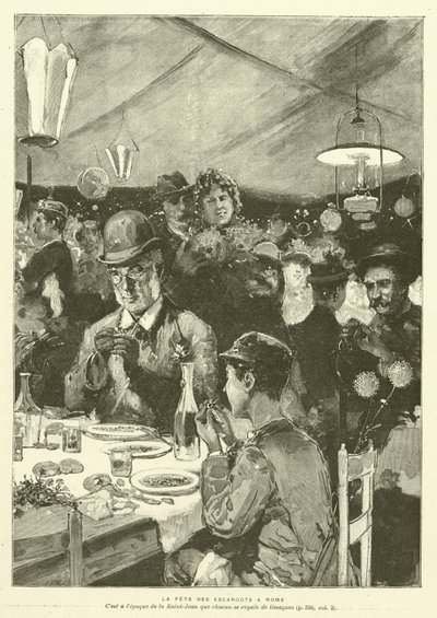 Das Schneckenfest in Rom von French School