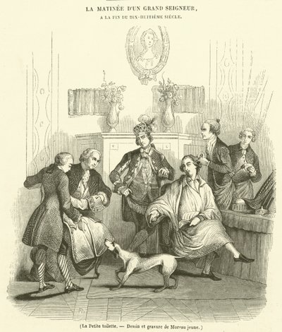 La Petite toilette von French School