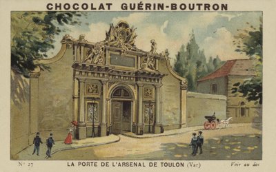 Tor des Arsenals von Toulon, Var von French School