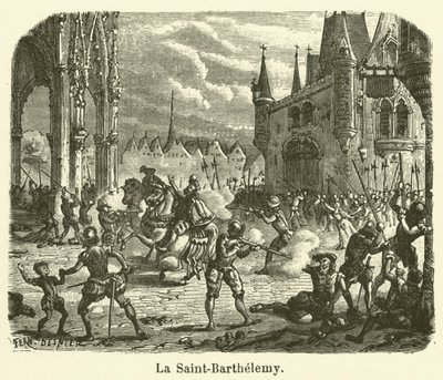 Die Bartholomäusnacht von French School
