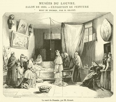 Der Tod des Poussin von French School