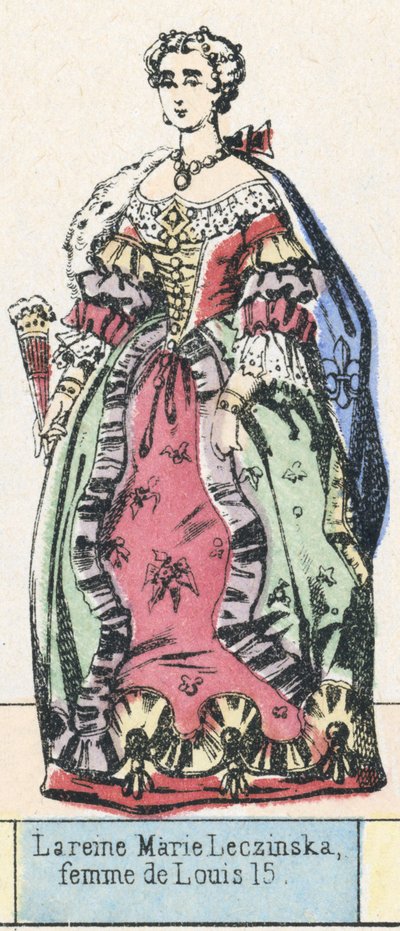 Königin Marie Leszczyńska, Frau von Ludwig XV. von French School