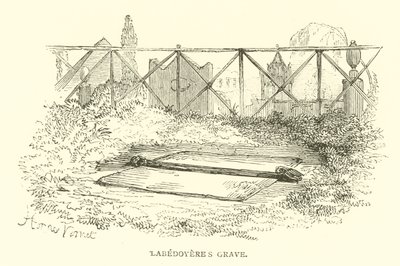 Labedoyeres Grab (Stich) von French School