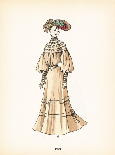 Damenmode, 1904 von French School