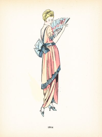Damenmode, 1914 von French School