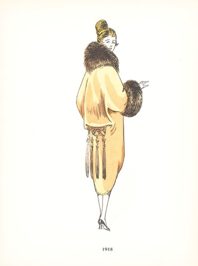 Damenmode, 1918 von French School