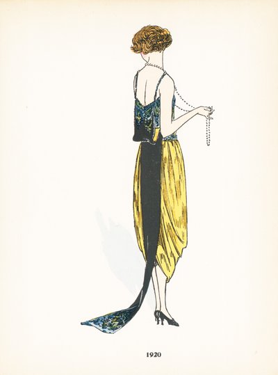 Damenmode, 1920 von French School