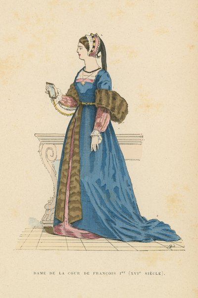 Hofdame von Franz I. von Frankreich von French School