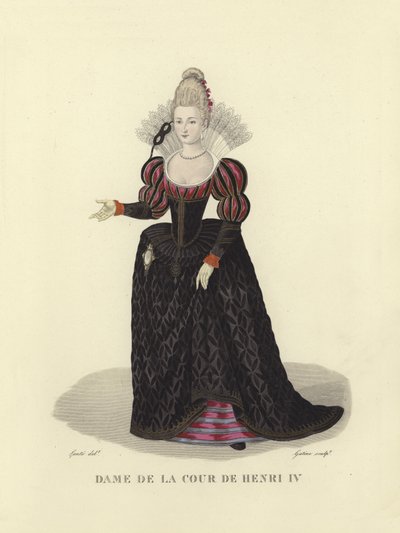 Dame am Hofe von Heinrich IV. von Frankreich von French School