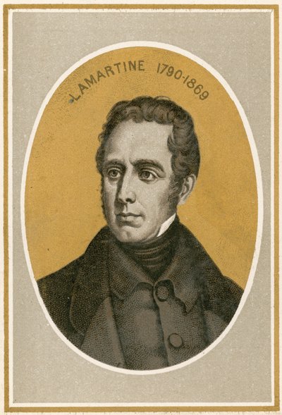 Lamartine von French School