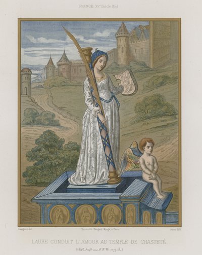 Laura am Tempel der Keuschheit von French School