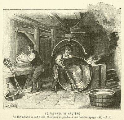 Der Gruyère-Käse von French School