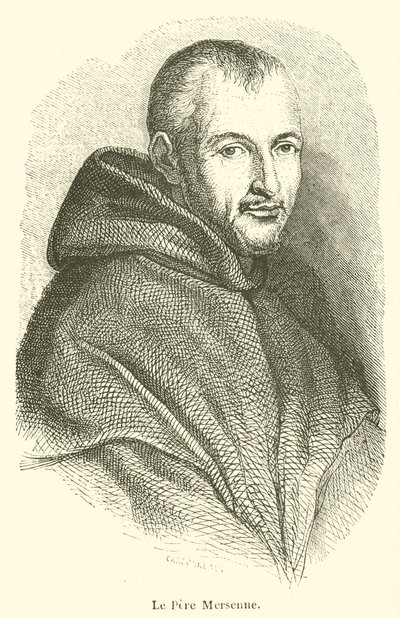 Der Pater Mersenne von French School