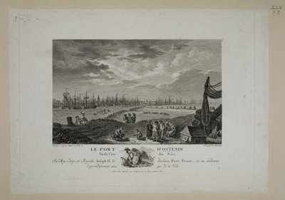 Der Hafen von Ostende von French School