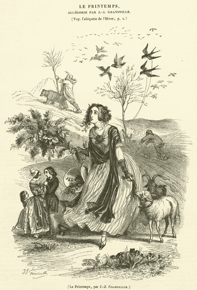 Der Frühling von French School