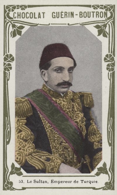 Der Sultan, Kaiser der Türkei von French School