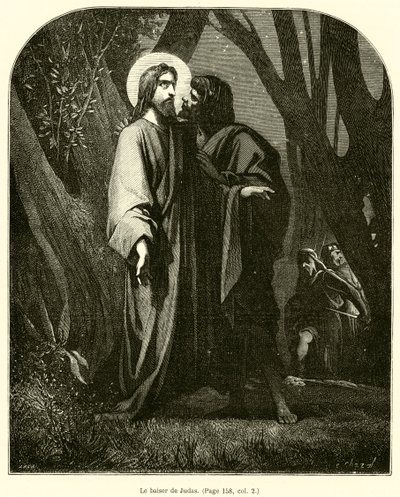 Der Kuss des Judas von French School