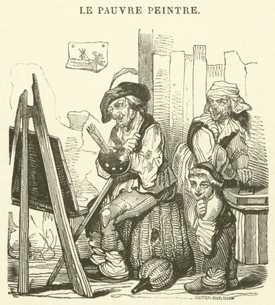 Der arme Maler von French School