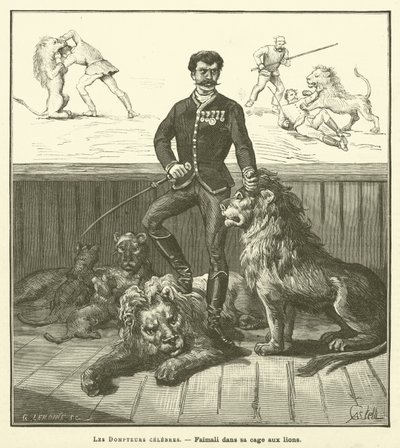 Die berühmten Dompteure von French School