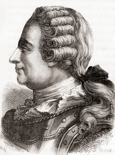 Generalleutnant Jean-Baptiste Vaquette de Gribeauval, aus 