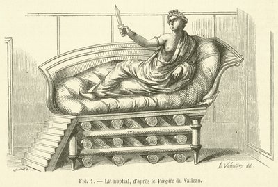 Hochzeitsbett von French School