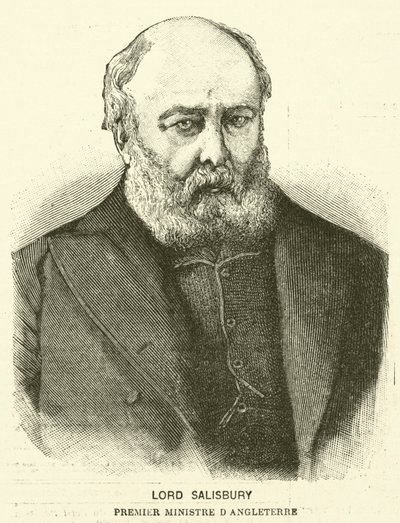 Lord Salisbury, britischer Premierminister von French School