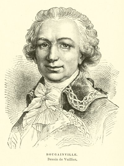 Louis Antoine de Bougainville, französischer Admiral und Entdecker von French School