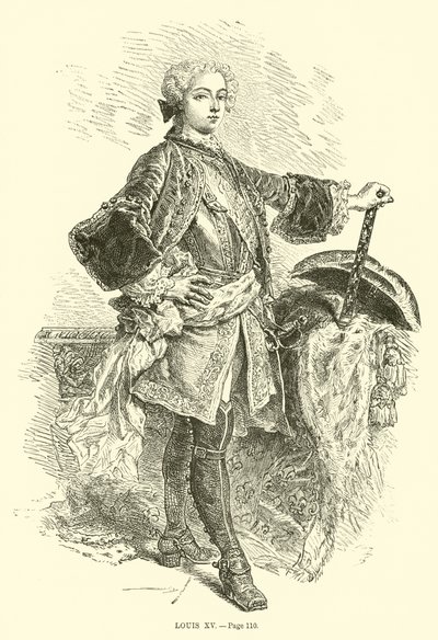 Ludwig XV von French School