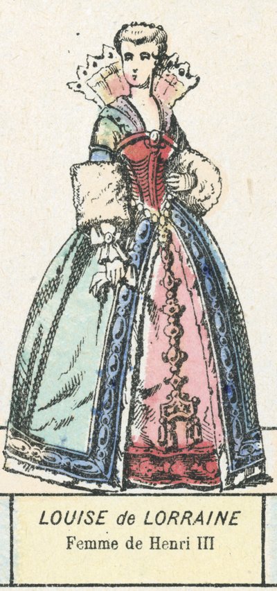 Louise de Lorraine, Frau von Heinrich III von French School