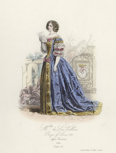Louise de la Valliere, Mätresse von Ludwig XIV. von Frankreich von French School